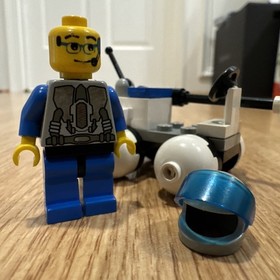 LEGO 7310 + 7309 Space Life On Mars Mono Jet 100% Complete with instructions