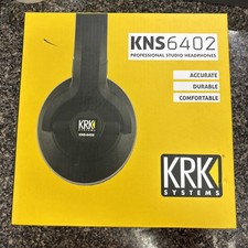 KRK KNS 6402 Professional Studio Monitor Over Ear Headphones   