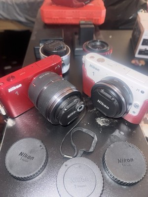 2x Nikon 1 J1 LOT (working but please read)