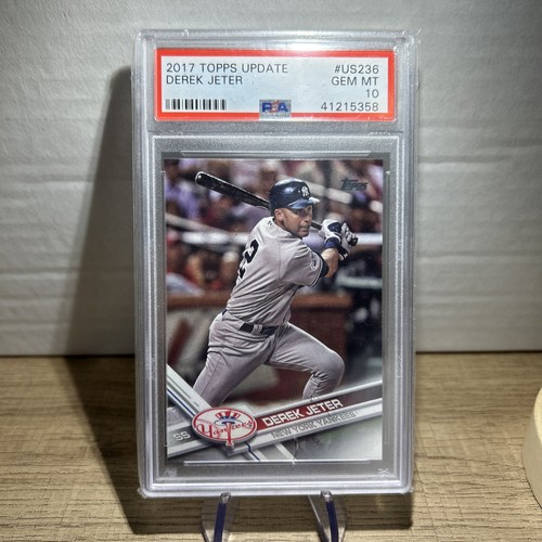 2017 Topps Update 🔥DEREK JETER🔥 Short Print PSA 10 💎 Gem Mint