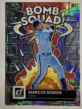 2022 Panini Donruss - Bomb Squad Marcus Semien #BS-4 Vector