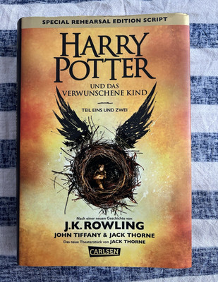 Carlsen Harry Potter und das verwunschene Kind Teil 1+2 HB 2016 Deutsch 336 S.