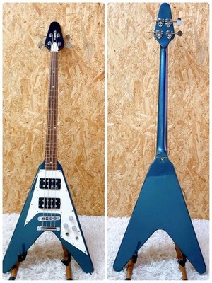 edwars by ESP e-fv-103b 希少色　フライングV Bass Guitar Edwards by ESP E-FV-103B Flying V MIJ Rare Color | eBay