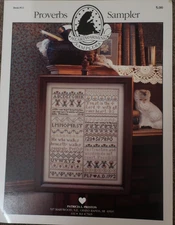 Proverbs Sampler Leaflet; Heartwarming Samplers; Patricia Preston