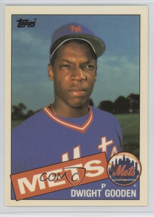 1985 Topps Collector's Edition Tiffany Dwight Gooden #620 Rookie RC 0rz7