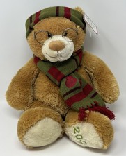Mary Meyer Peebles Nick Teddy Bear Plush Stuffed Animal Toy Glasses 15” 2007