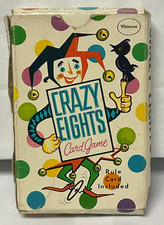 VINTAGE 1951 CRAZY EIGHTS CARD GAME NO. 4115 WHITMAN PUBLISHING COMPANY - USA