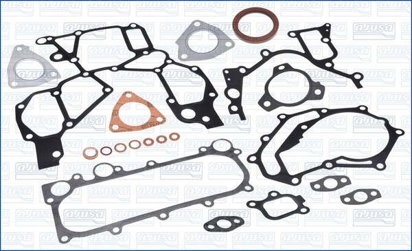 Dichtungssatz KurbelgehäUse Ajusa 54156300 FüR Master X70 Interstar ZD30 Nissan-image