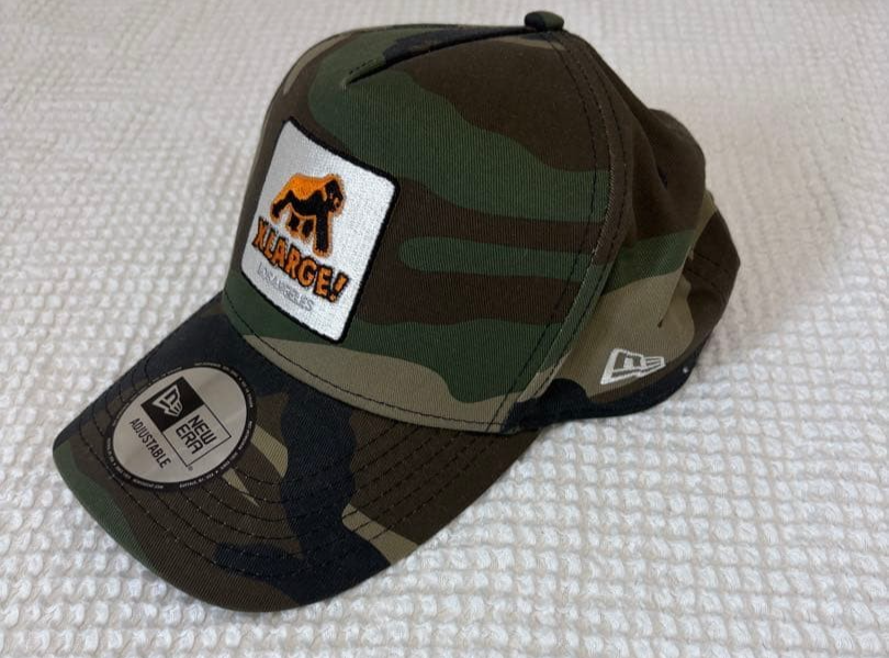 XLARGE NEW ERA Cap Camo 9Forty D Frame Walking Ape Justin Bieber