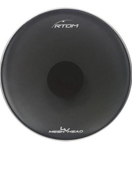 RTOM Black Mesh Drumhead 12''