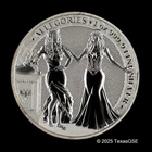 2020 Germania Mint 5 Mark 1oz Silver Allegories - Italia & Germania MS