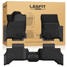 LASFIT Floor Mats for Toyota 4Runner 2025 2026 Hybrid All Weather 1st & 2nd Row