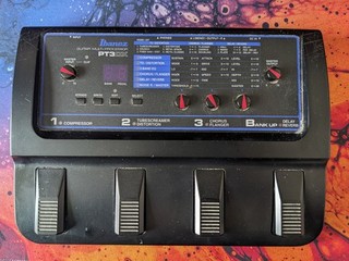 Ibanez PT3 DX Guitar Multi Effect Unit 18 Programmable Presets