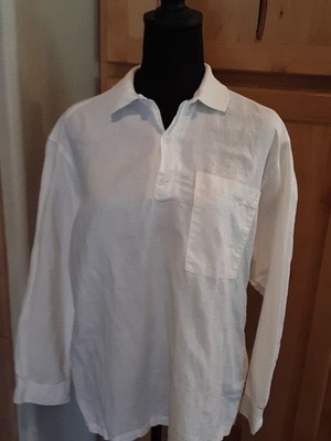 Vintage ESprit Womens Sz White S Top EMBROIDERED LOGO Collared Pocket