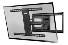 SANUS Simplicity 37"-90" Full-Motion TV Mount Swivel Articulating Tilt SLF226-B2