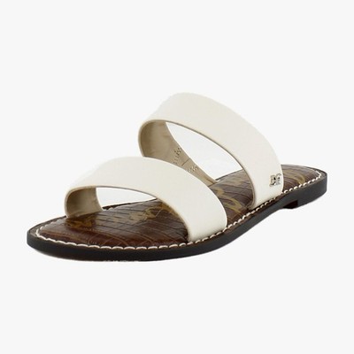 Sam Edelman Gala Womens Sandals Ivory Leather