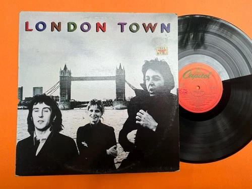 Wings - London Town LP VINYL 1978, Original, Paul McCartney , Beatles,