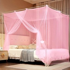 Pink Mosquito Net for Bed Mosquiteros para Camas Bed Netting Canopy Mosquito Mes