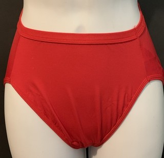 PANTALONE SLIP HI CUT ROSSO VANITY FAIR VINTAGE TAGLIA 6 M