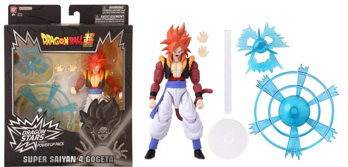 Dragon Ball Super Dragon Stars Power-Up Pack Super Saiyan 4 Gogeta Action  Figure