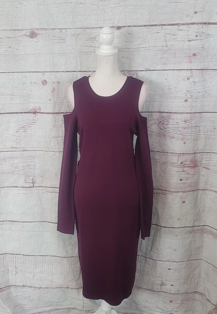 Eliza J Cold Shoulder Dress Size Large NWT eBay