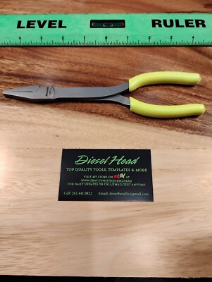 #ad #ad *NEW* Snap On Tools 61CF HI VIZ YELLOW 8quot; Duck Bill Pliers FREE SHIPPING $59.49