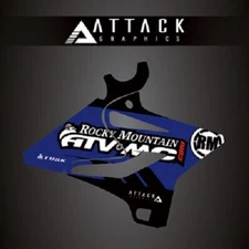 Attack Graphics Renegade Radiator Shroud Decal Blue