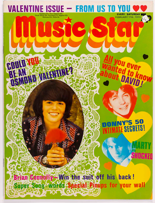 sinkoumio様 オーダー専用ページ♪ DONNY OSMOND The Sweet OZZY Michael Jackson MUSIC STAR MAGAZINE 17