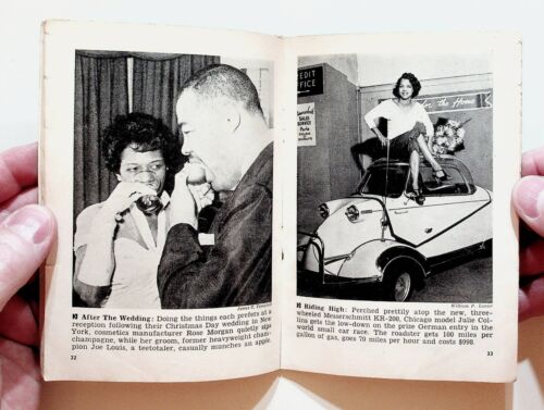 1956 January 12 JET Magazine Emmett Till Folk Song Joe Louis Boxing Wrestling - Picture 6 of 17