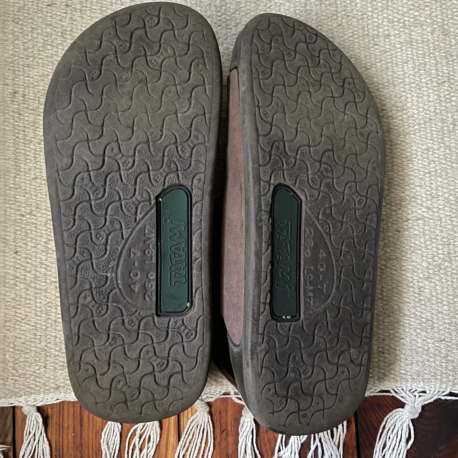 BIRKENSTOCK Tatami Leather Slingback Sandals Sz W9/M7 Gem