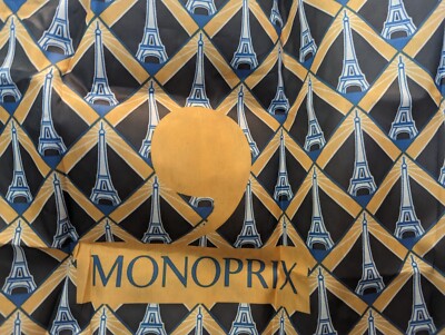 Shopping Bag Monoprix Monoprix Grocery Shopping Tote Bag Reusable