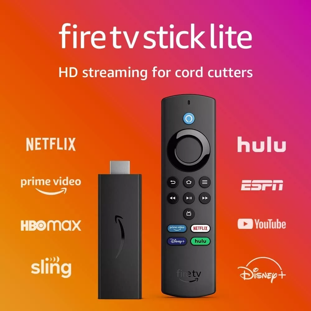 Fire TV Stick with Alexa Voice Remote (includes TV controls)