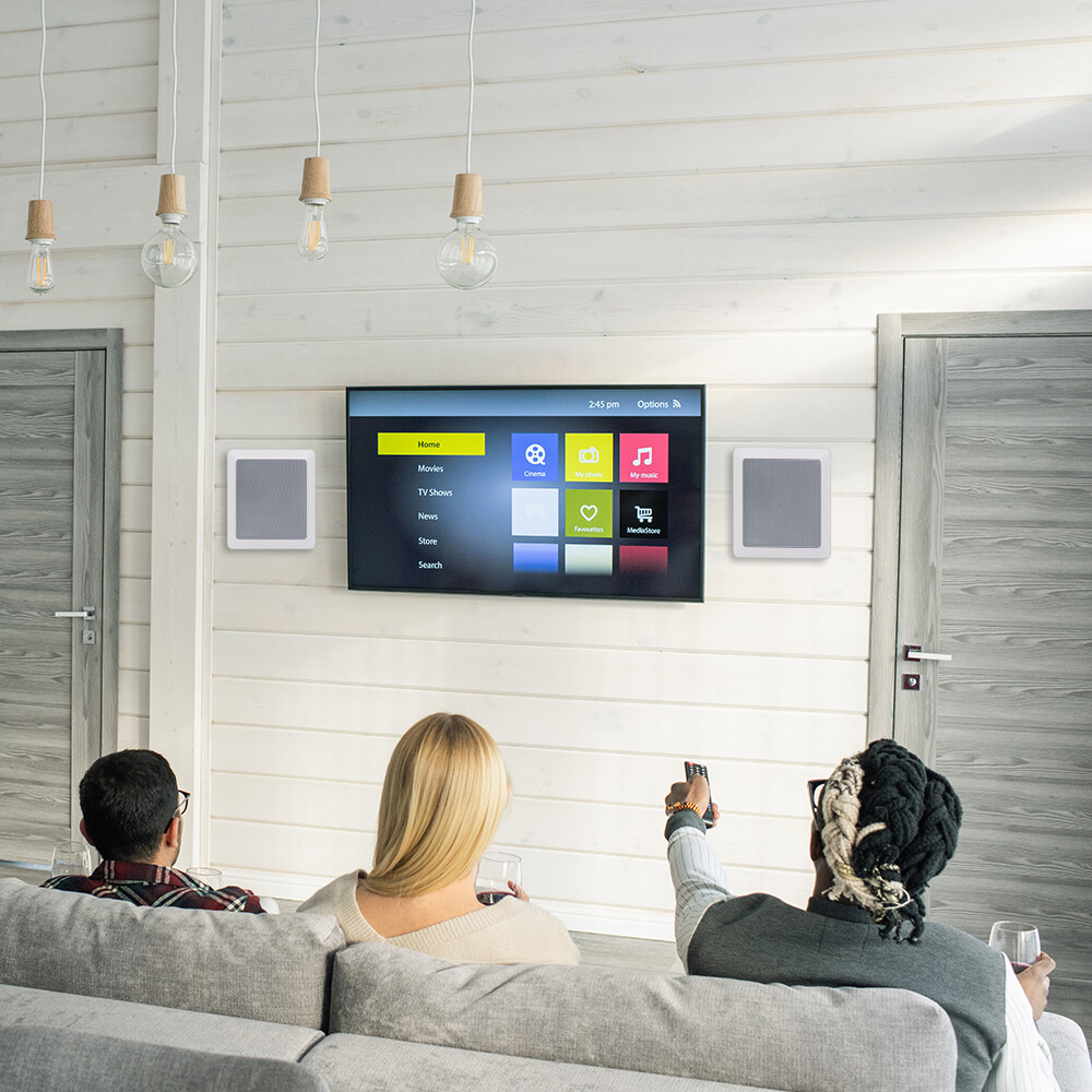 Wall Mount Herdio Inch Bluetooth Wireless Syste