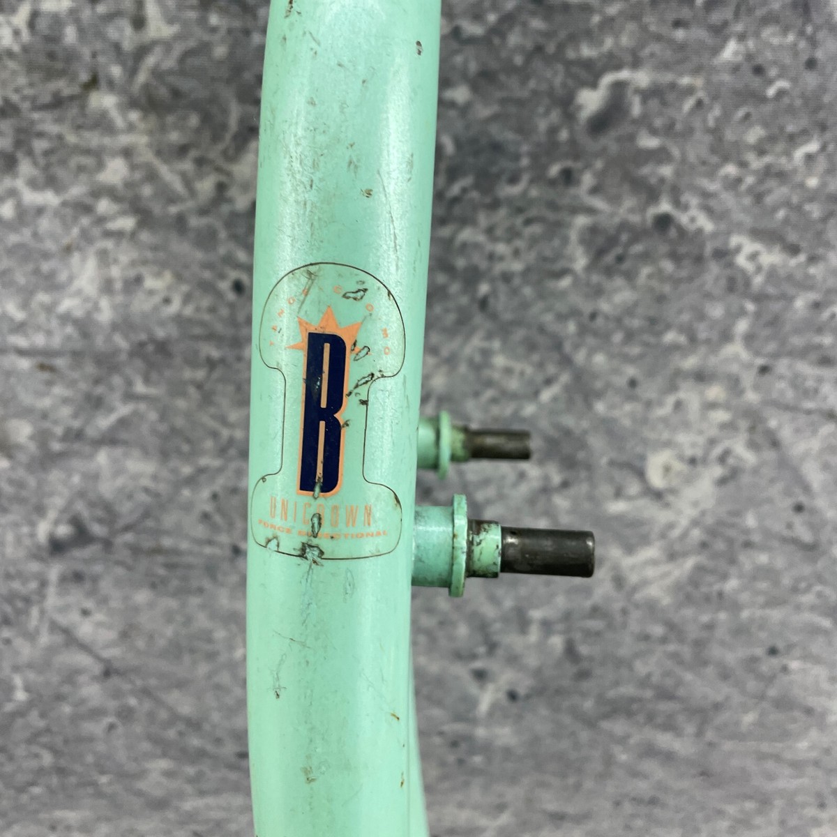 ■ bianchi plata Vintage Bianchi Fork 26 in 1 in Threaded Celeste SHORT CRMO