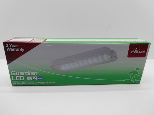 ANSELL AGLED/3M GUARDIAN 3W LED EMERGENCY BULKHEAD MAINTAINED NON-MAINTAINED - Picture 4 of 4