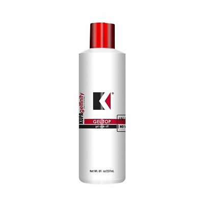 Kupa GelFinity Gel Top Gel Soak Off UV/LED No Wipe 8 fl. oz / 237 mL