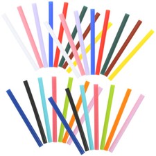 75 Pcs Hot Melt Glue Stick Colorful for Crafts Colored Sticks Mini 0.24 per stick