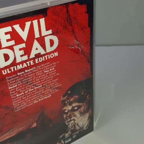 The Evil Dead Ultimate Edition Sam Raimi 2 Disc DVD & Evil Dead 2 All Discs Good - Picture 7 of 10