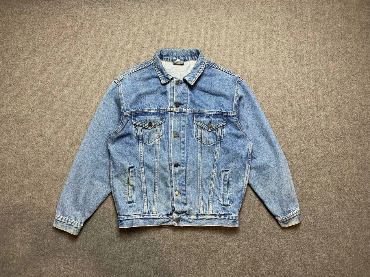vintage 90s levis denim jacket made in usa