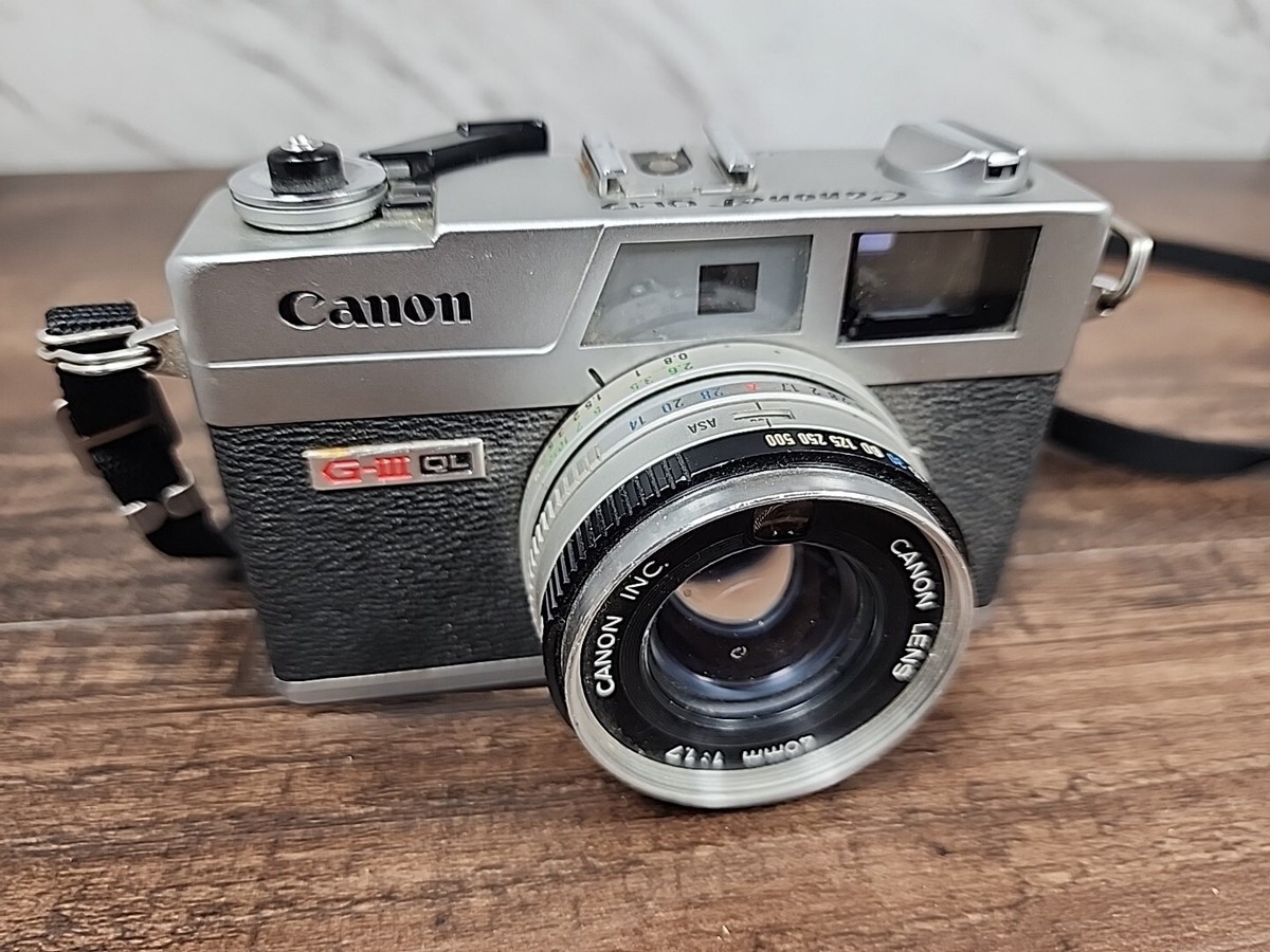🌟NICE🌟 ~CANON Canonet G-III QL17, 35mm Film Camera 📷 40mm F/1