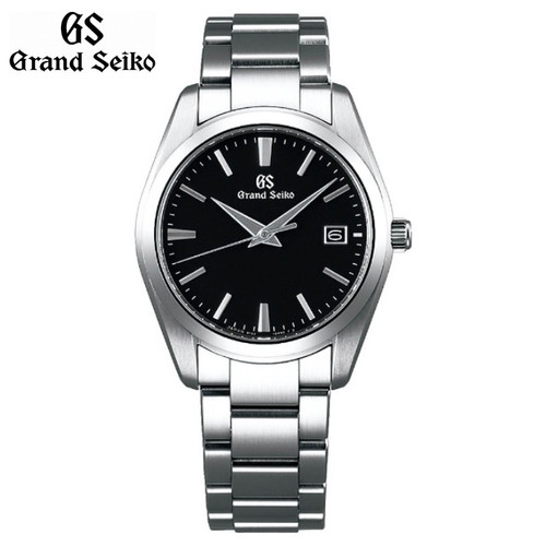 Grand Seiko SBGX261 Heritage Collection Quartz Black Dial Men's Watch New