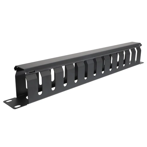  Metalldrack Kabelmanagementeinheit Rack-Kabelorganisation Mit 12 Steckplätzen