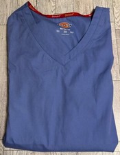 Dickies Women s Scrub Top V-neck Junior Fit Size Medium NWT