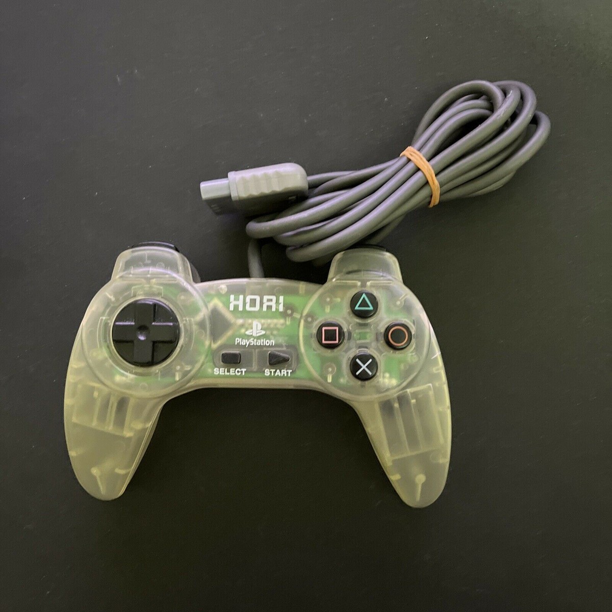 Hori Transparent Clear Sony PlayStation PS1 Controller SLPH