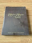 Metal, Magic And Lore RPG Basic Players Rulebook Sealed NEW!! Epoch 2007