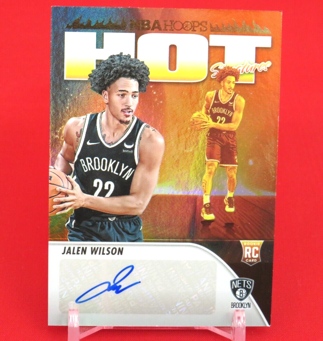 Jalen Wilson Hot Signatures AUTO Rookie RC 2023-24 NBA Hoops | eBay
