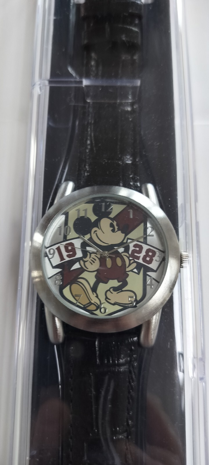 Rare 1928 Mickey Mouse Authentic Disney Parks Unopened Wristwatch