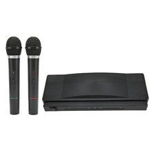 Wireless Microphone Rechargeable 32.8ft Range 2.4G Handheld Cordless Dual Hot