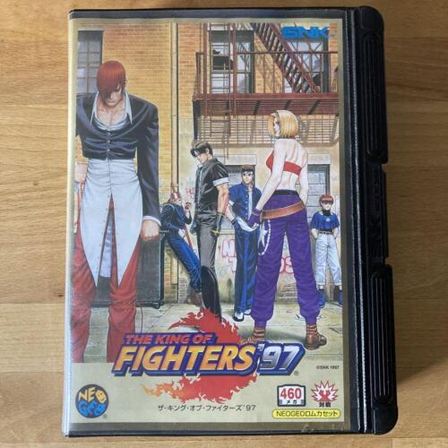 THE KING OF FIGHTERS 97 Fighters Video Game Soft SNK NEO GEO AES Cartridge Japan - Afbeelding 1 van 9