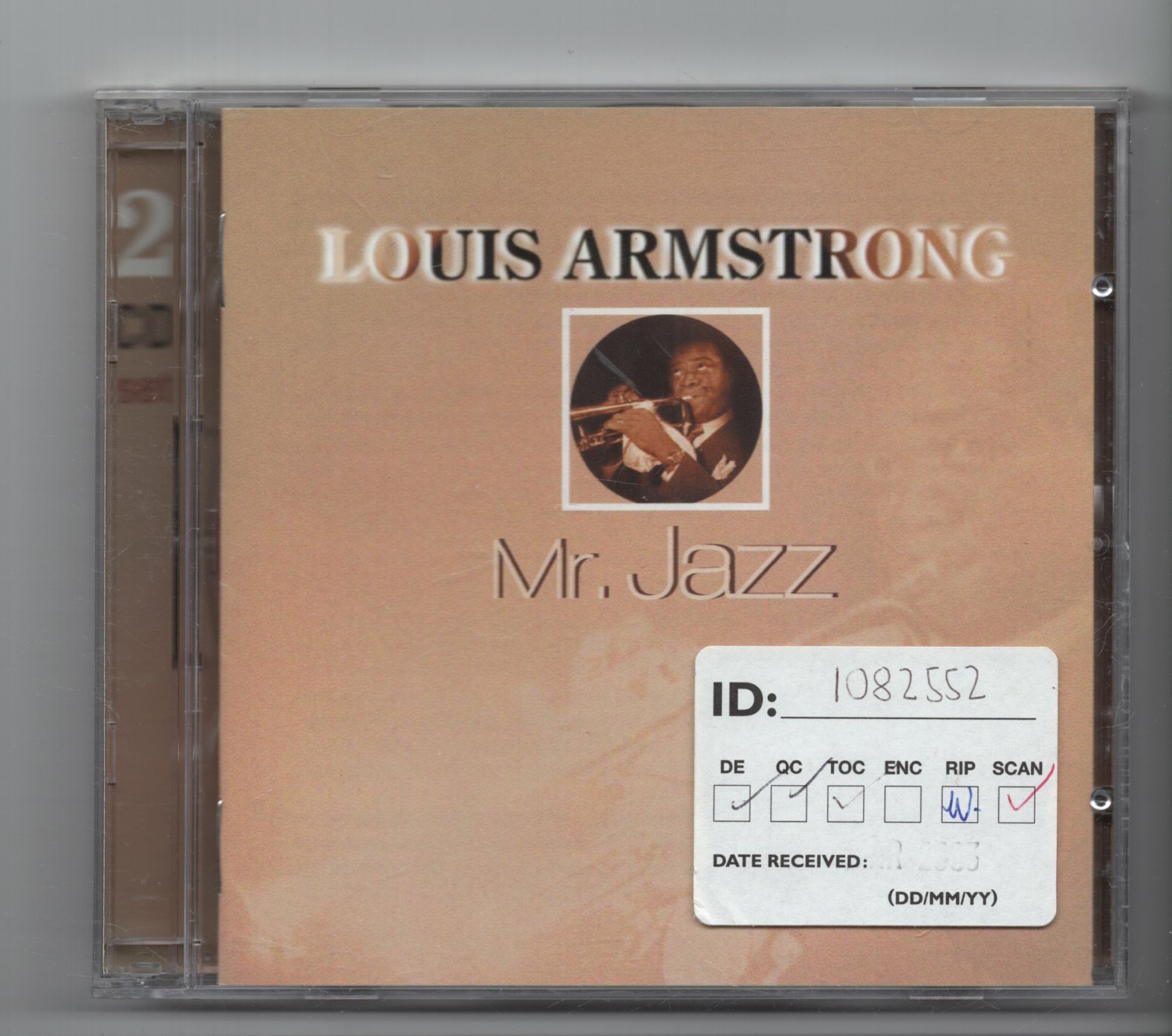 (JO100) Louis Armstrong, Mr Jazz - 2002 double CD
